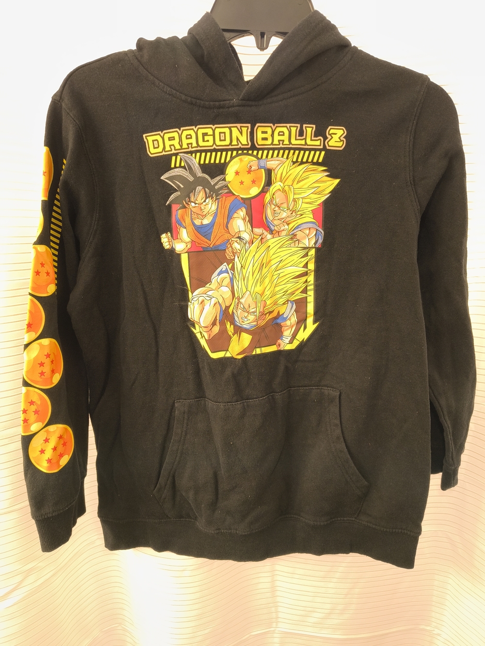 Dragon Ball Z Black Zip-Up Hoodie Sweater